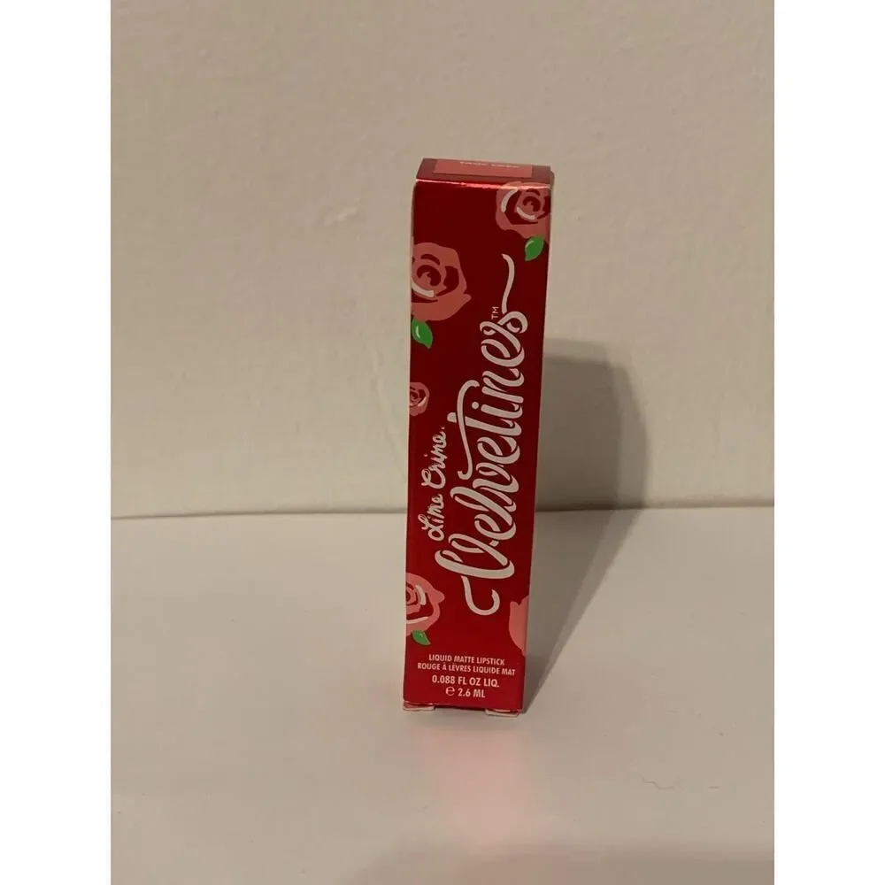 Lime Crime Velvetines True Love Red Pink Liquid Matte Lipstick - 2.6ml NEW